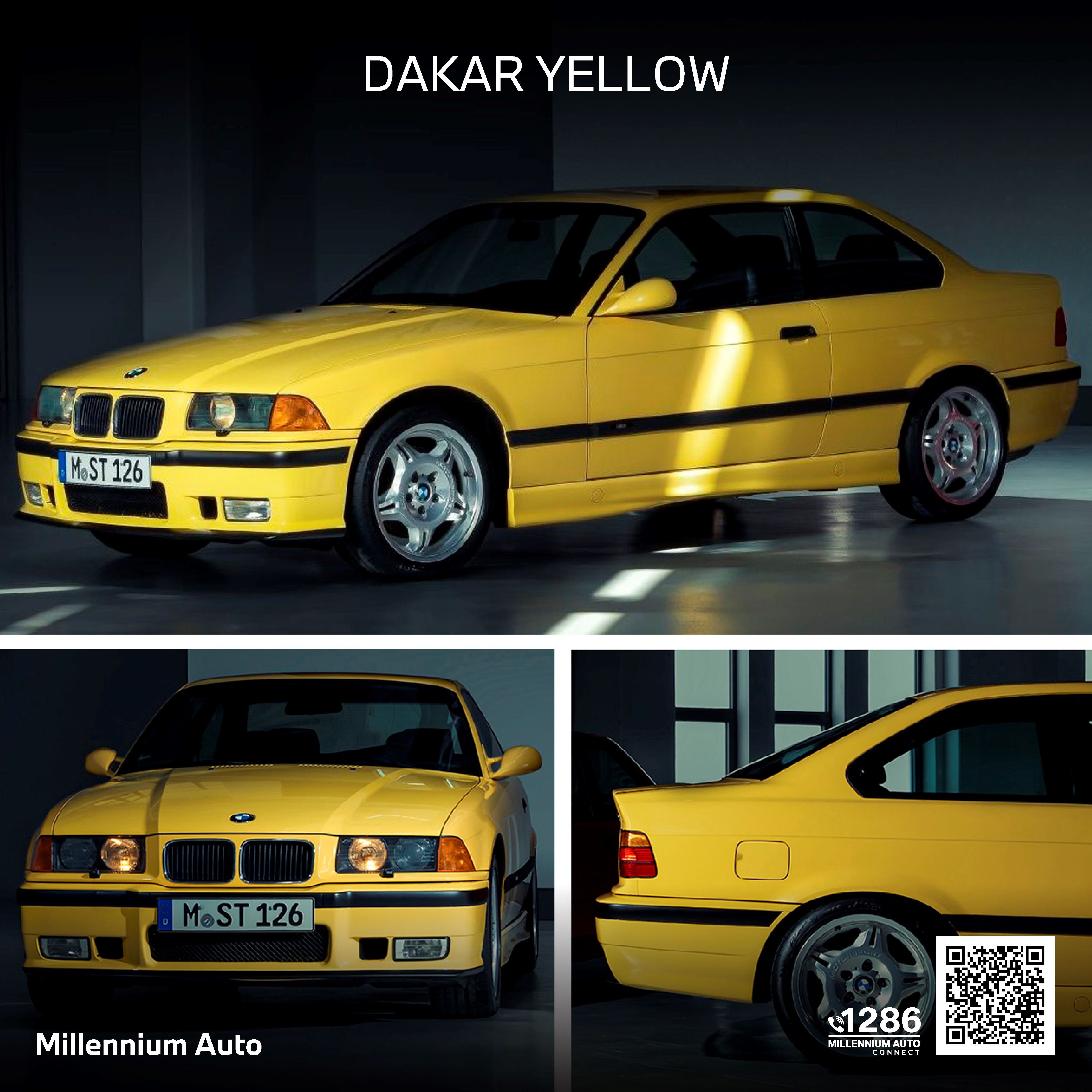 BMW M Dakar Yellow